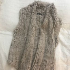 Love Token Genuine Rabbit Fur Vest